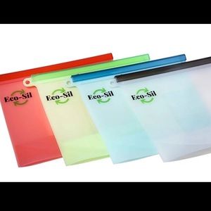 Silicone Food Bags 4packs